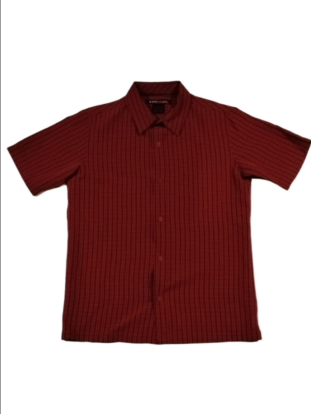 3/$20 Tony Hawk Boys Brick Red Short-Sleeve Button Front Shirt